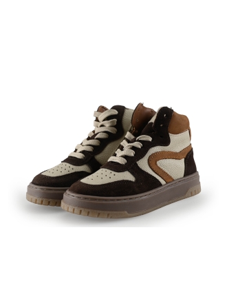 Nelson Hoge sneakers Bruin 296211