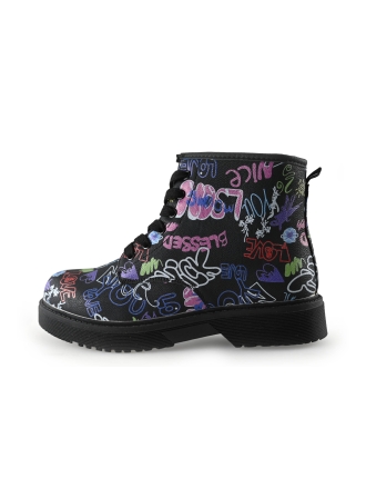 Siemes Veterboots Zwart 296816