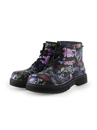 Siemes Veterboots Zwart 296816