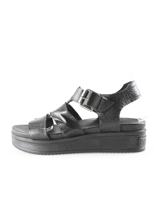 Shabbies Amsterdam Sandalen Zwart 297056