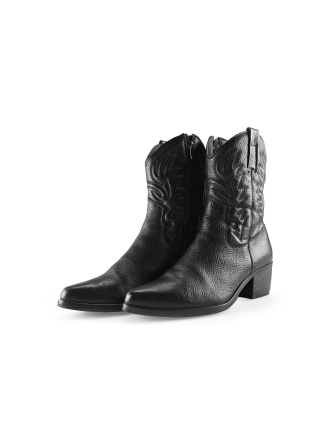 Manfield Cowboy laarzen Zwart 297808