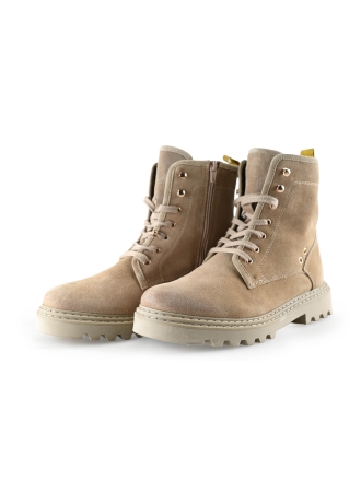 Poelman Veterboots Beige 297875