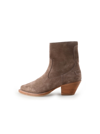 Shabbies Enkellaarzen Bruin 299257