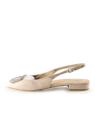 Linea Zeta Slingbacks Beige 299370