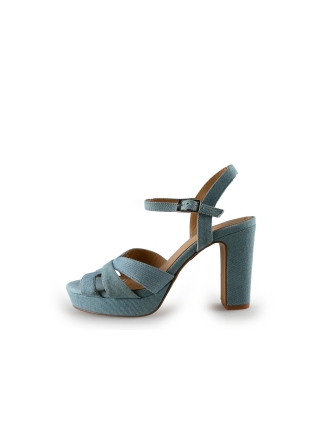 Manfield Sandalen Blauw 299818