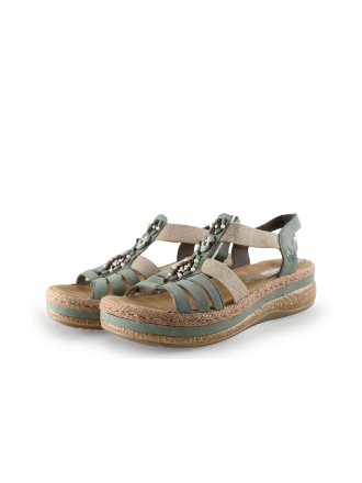 Rieker Sandalen Groen 299874