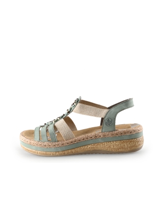 Rieker Sandalen Groen 299931