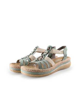 Rieker Sandalen Groen 299931