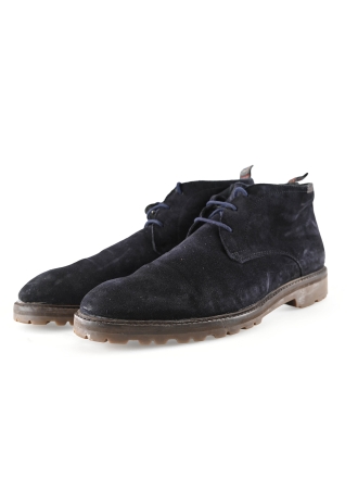 Floris van Bommel Veterboots Blauw 300491
