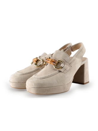 Alpe Slingbacks Beige 300782