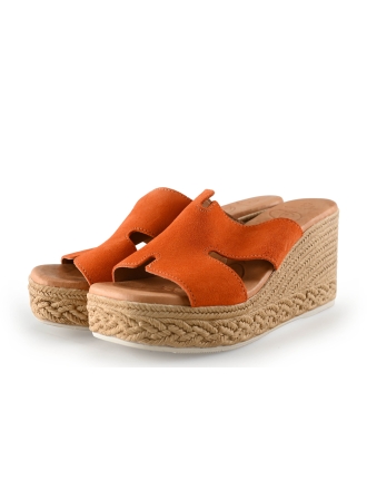 Oh My Sandals Muiltjes Oranje 300824