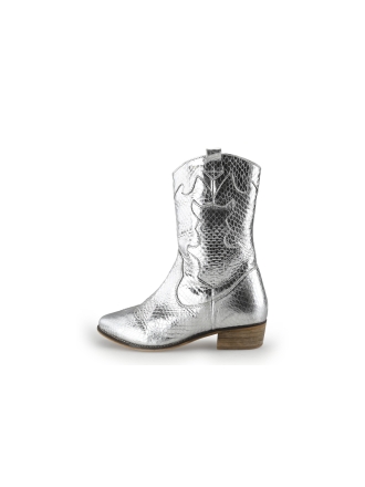 Wysh Cowboy laarzen Zilver 301032