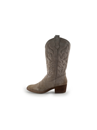 Poelman Cowboy laarzen Beige 301383