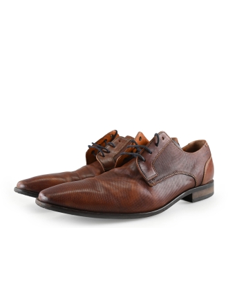 Van Lier Veterschoenen Cognac 302037