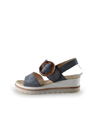 Gabor Sandalen Blauw 302838