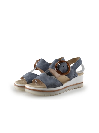 Gabor Sandalen Blauw 302838
