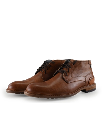 Floris van Bommel Veterboots Cognac 303024
