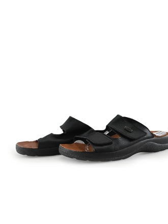 Fly Flot Pantoffels Zwart 303099