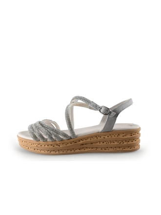 Gabor Sandalen Zilver 303550