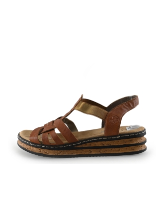 Rieker Sandalen Bruin 304933