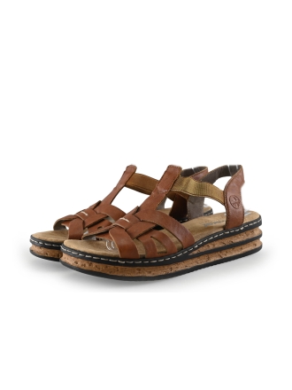 Rieker Sandalen Bruin 304933
