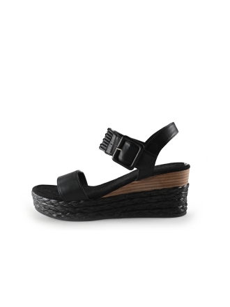 Cafe Noir Sandalen Zwart 304952