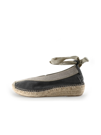 Shabbies Amsterdam Espadrilles Grijs 305094