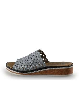 Rieker Slippers Wit 305414