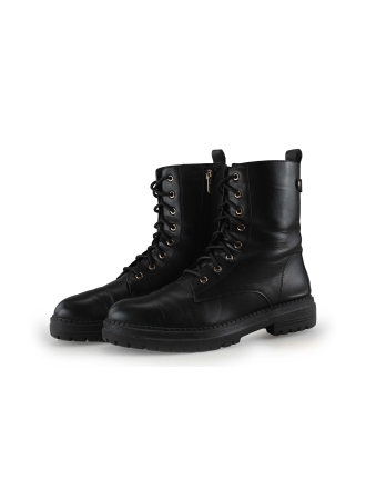 Poelman Veterboots Zwart 305754