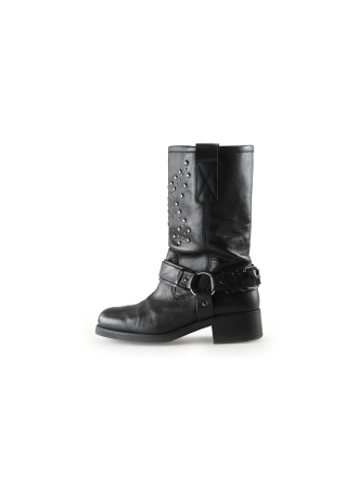Poelman Biker boots Zwart 306411