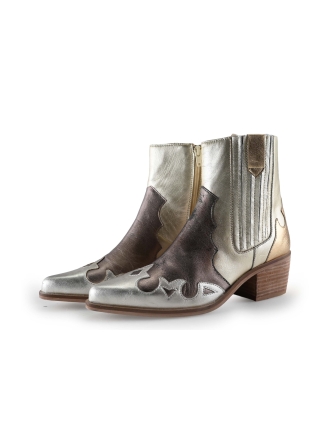 Manfield Cowboy laarzen Goud 306811