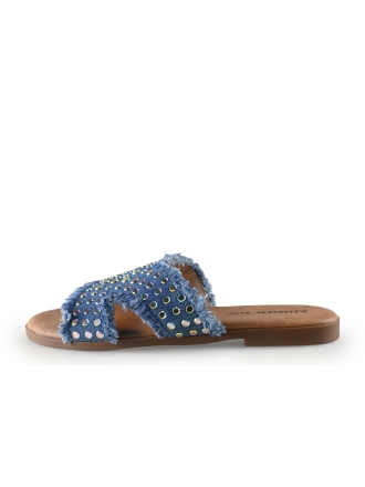 Ann Rocks Slippers Blauw 306817