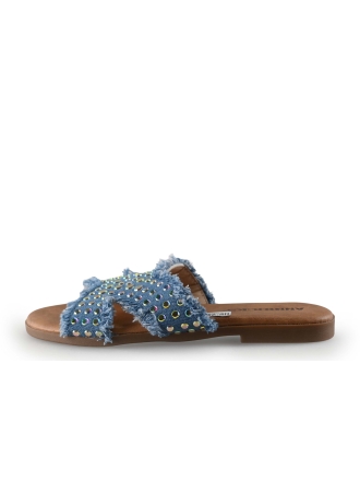 Ann Rocks Slippers Blauw 306832