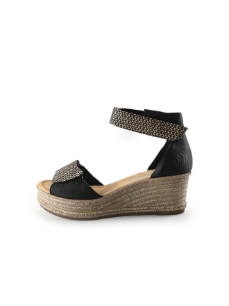 Rieker Sandalen Zwart 307118