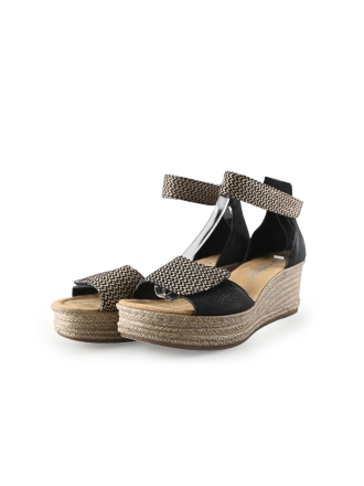 Rieker Sandalen Zwart 307118