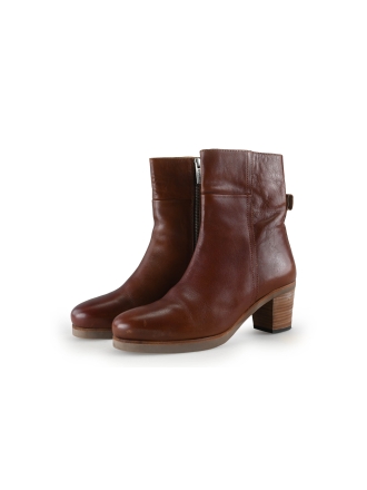 Shabbies Amsterdam Enkellaarzen Bruin 307430