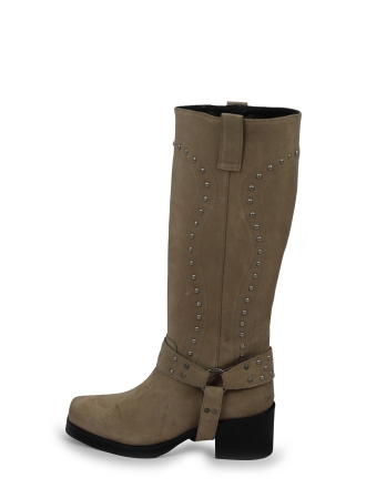 Sacha Biker boots Beige 307533