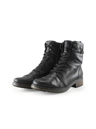 Rieker Veterboots Zwart 307907