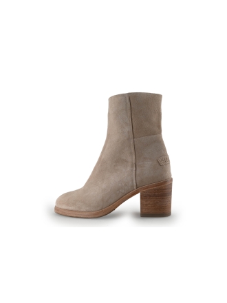 Shabbies Amsterdam Enkellaarzen Beige 310115