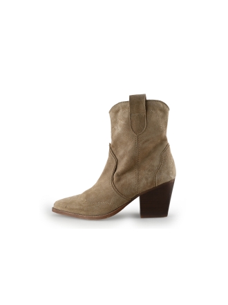 Manfield Cowboy laarzen Beige 310245