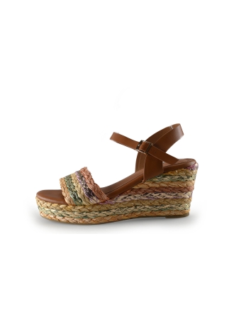 Mia&jo Sleehakken Bruin 310555