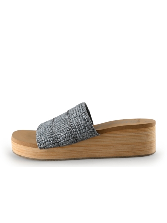 Skechers Sleehakken Blauw 310831