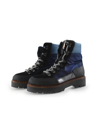 Scotch & Soda Enkellaarzen Blauw 310996