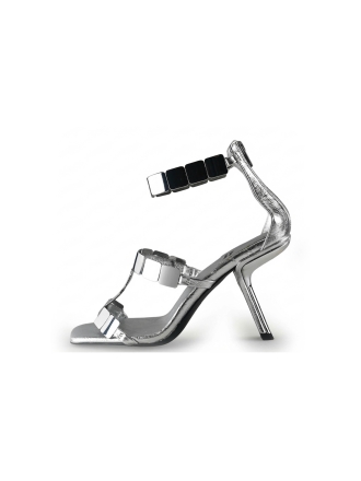 Jeffrey Campbell Sandalen Zilver 311508