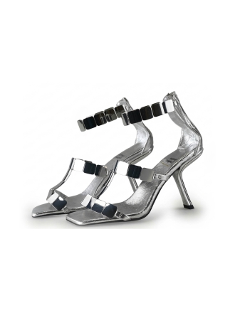 Jeffrey Campbell Sandalen Zilver 311508
