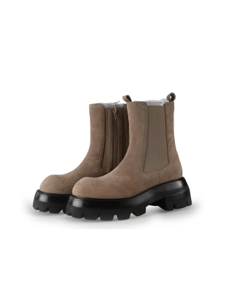 Jeffrey Campbell Enkellaarzen Beige 311731