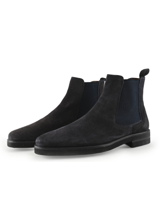 Manfield Chelsea boots Blauw 311945