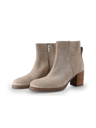 Shabbies Amsterdam Enkellaarzen Beige 312051