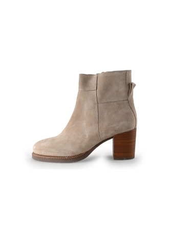 Shabbies Amsterdam Enkellaarzen Beige 312055