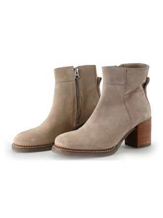 Shabbies Amsterdam Enkellaarzen Beige 312057
